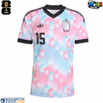 Moški Nogometni dresi Belgija Thomas Meunier #15 Gostujoči SP 2026 Kratek Rokav